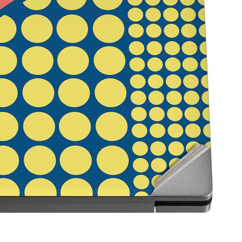 Coral Diagonal Split Dell XPS Skin